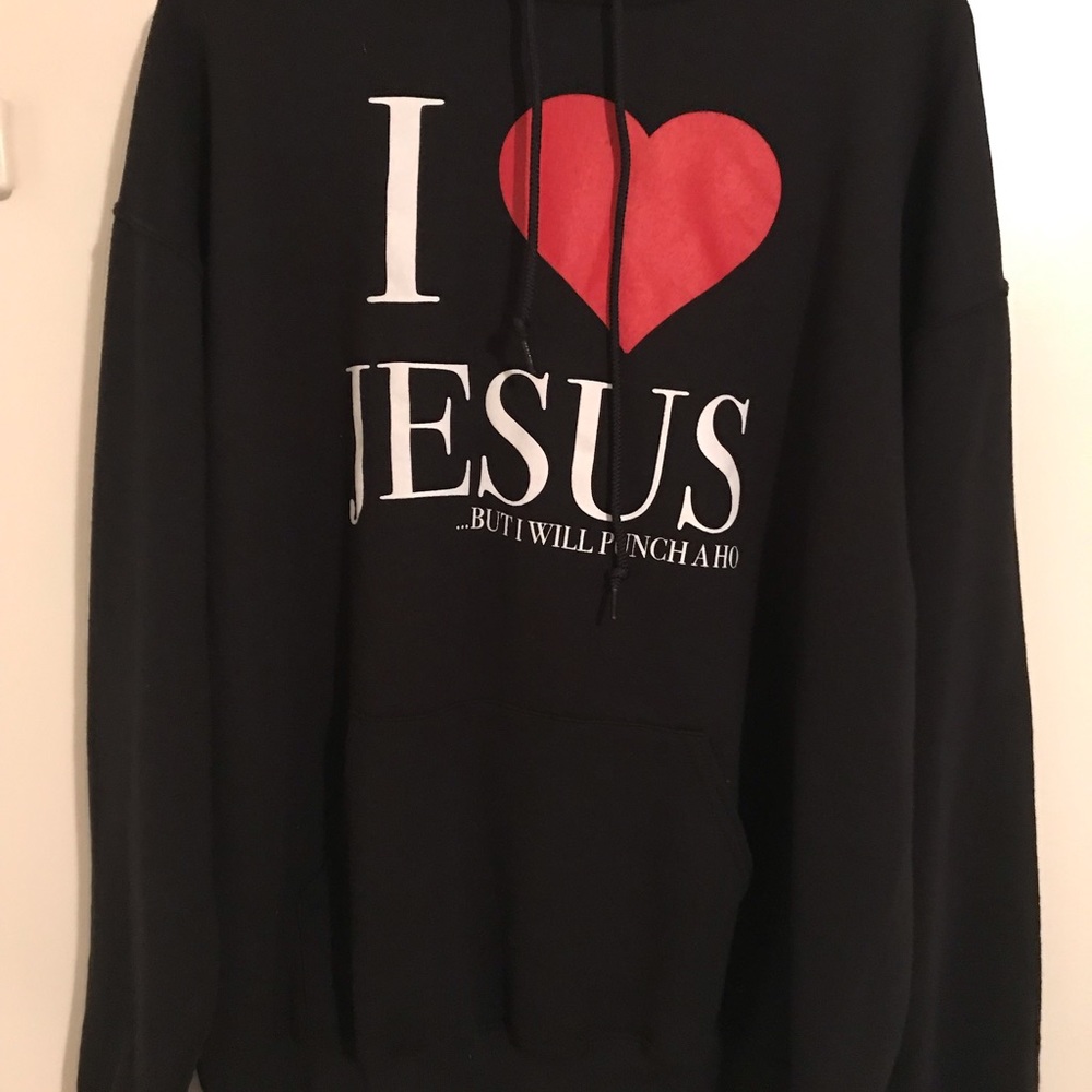 I heart Jesus hoodie